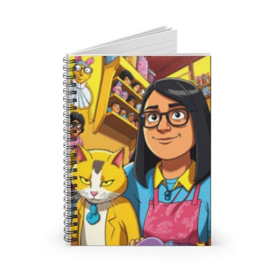 Owen has an attitude - Spiral Notebook