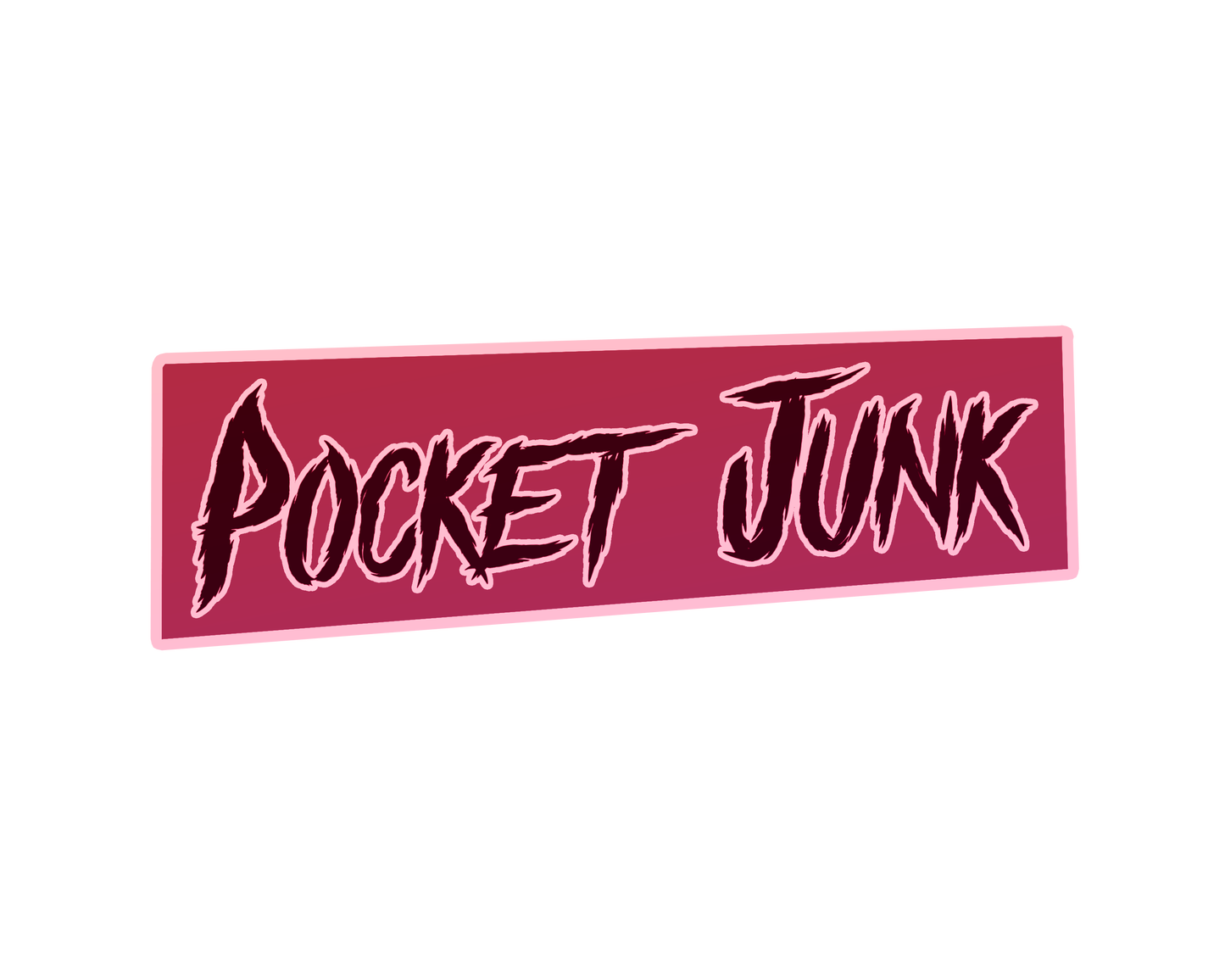 Pocket Junk - Die Cut Sticker PJ1004