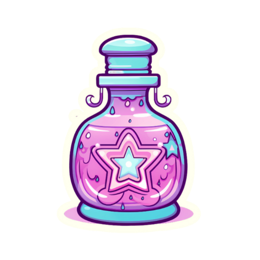 Potion Bottle Die Cut Sticker #1001