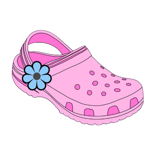 Pink slip on shoe Die Cut Sticker #1005