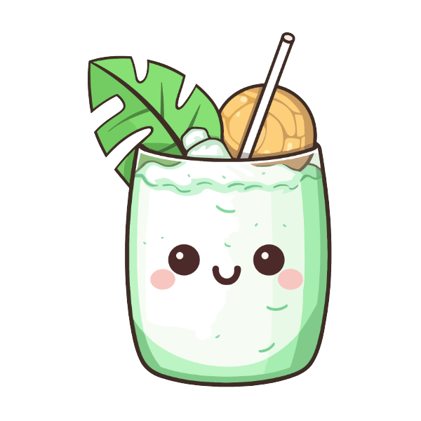 Coconut Cooler - Die Cut Sticker #1011