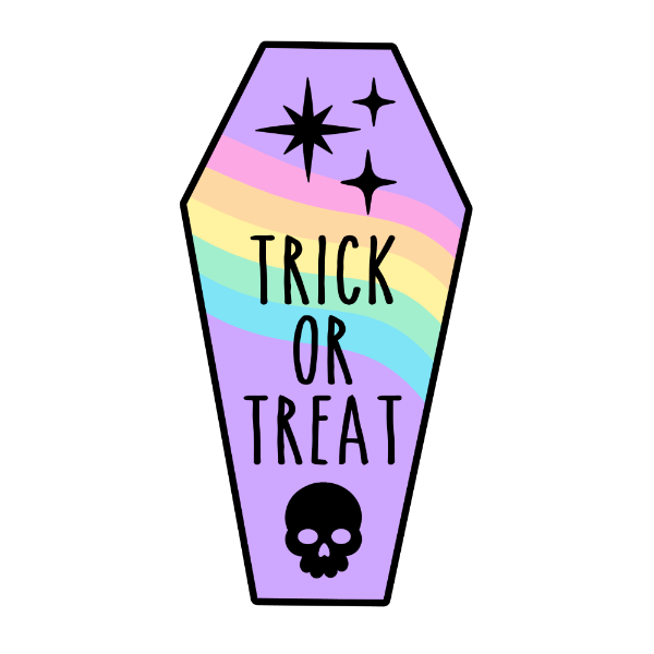 Halloween Sticker Pack #1 - Die Cut Stickers 2.5" (8ct)