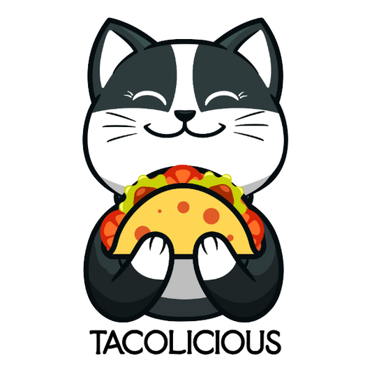 Tacolicious Die Cut Sticker #1098