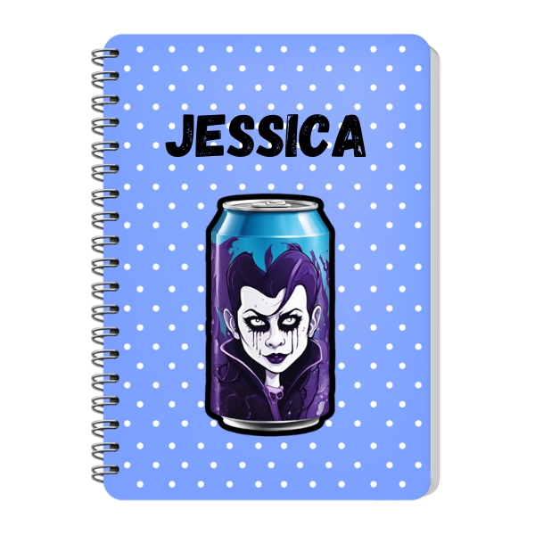 Goth Soda Can - Die Cut Sticker #1553