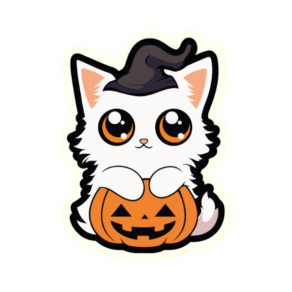 Halloween Sticker Pack #4 - Die Cut Stickers 2.5" (8ct)