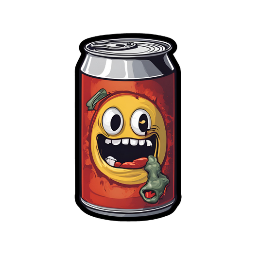 Horror Soda Can - Die Cut Sticker #1430