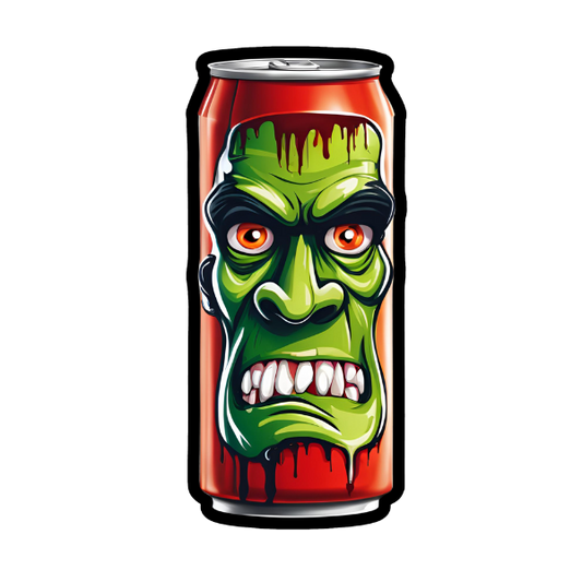 Horror Soda Can - Die Cut Sticker #1563