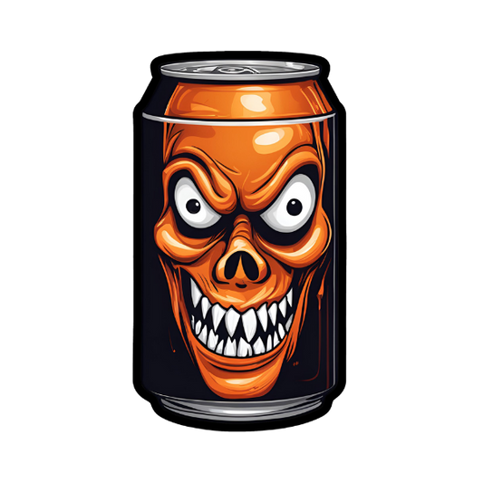 Horror Soda Can - Die Cut Sticker #1573