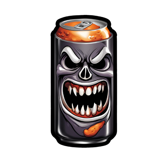 Horror Soda Can - Die Cut Sticker #1576