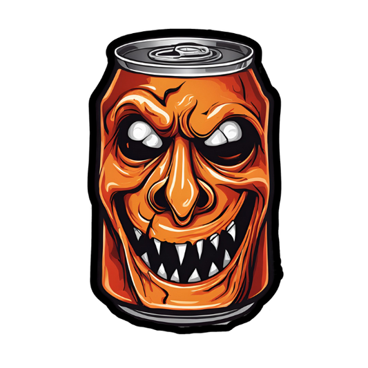 Horror Soda Can - Die Cut Sticker #1577