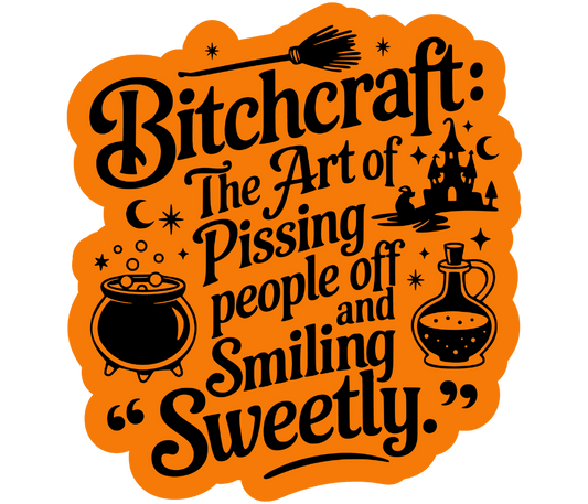 Bitchcraft  Die Cut Sticker #10666-10668