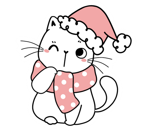 Carly the cat - Die Cut Sticker #1680