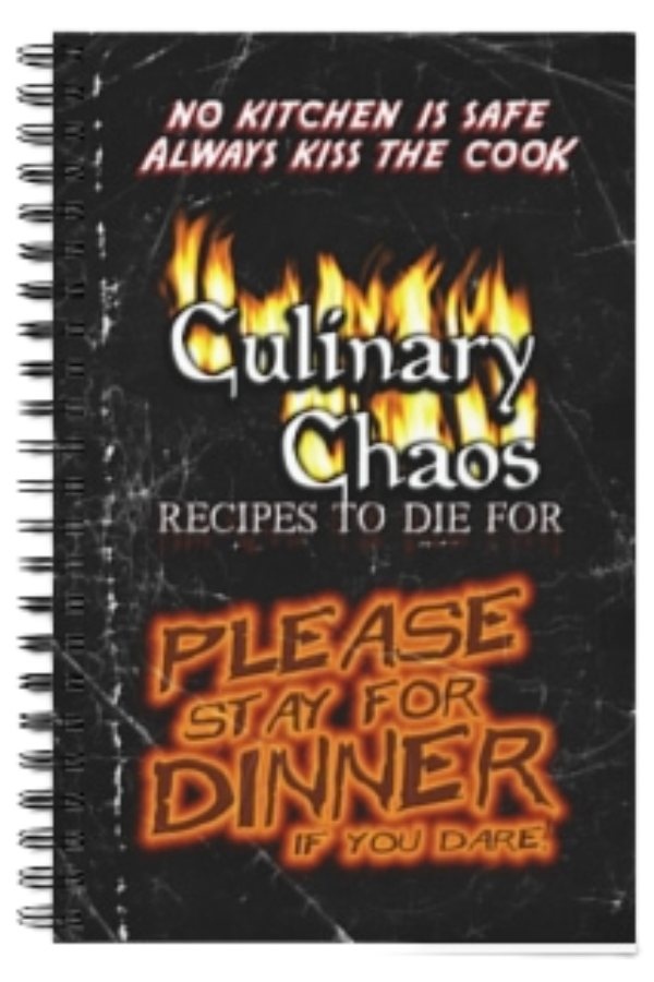 Culinary Chaos - Spiral Notebook