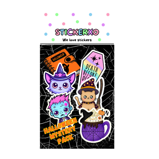 Halloween Mystery Pack - Die Cut Stickers 2.5" (8ct) - SPH1006