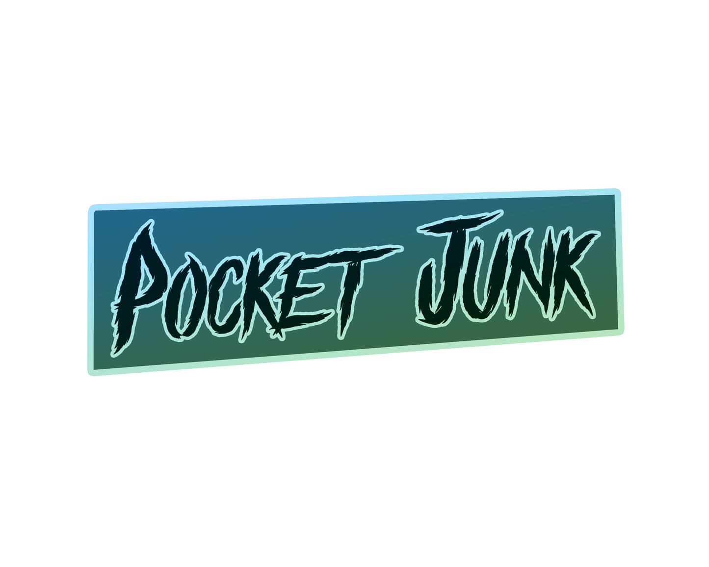 Pocket Junk - Die Cut Sticker