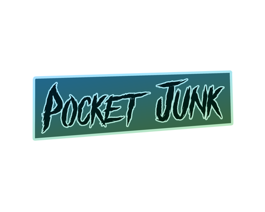 Pocket Junk - Die Cut Sticker