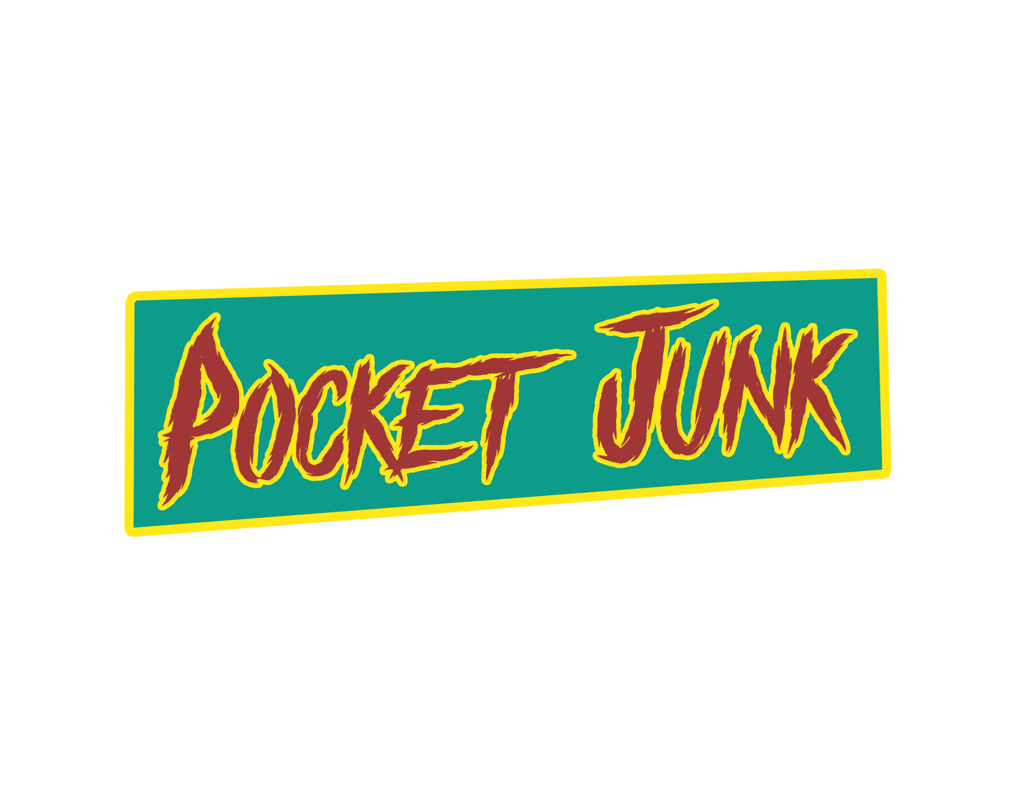 Pocket Junk - Die Cut Sticker